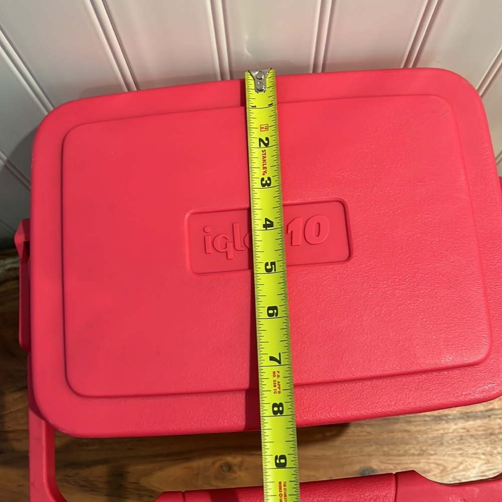 Rare✨Vintage-Igloo Legend 10 Pink Cooler Like New - Picture 12 of 16